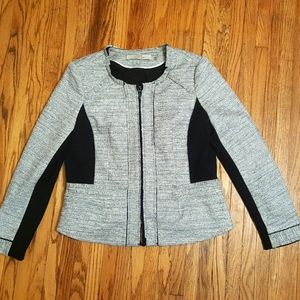 DEX The Suit Shop gray and black blazer sz Small